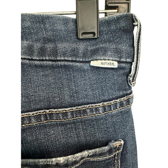 MOTHER Teaming Up High Waisted Looker Jean Womens 27 Full Length Stretch #MN11-9 - Picture 11 of 12